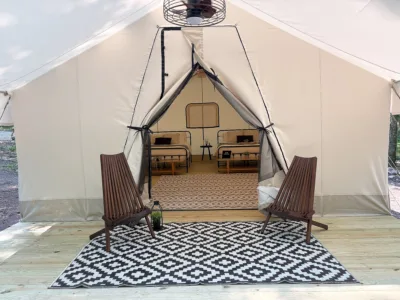 Happy glamping: State parks roll out luxury camping programs